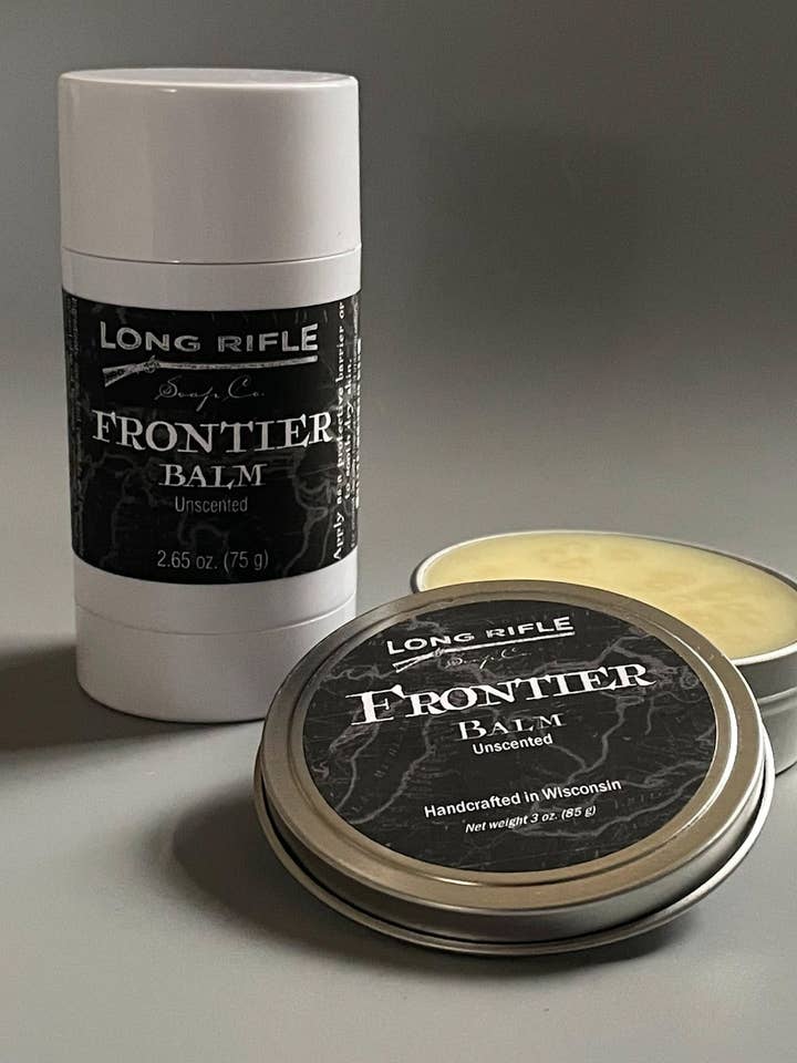 Frontier Balm | Unscented for wholesale by Long Rifle Soap Company