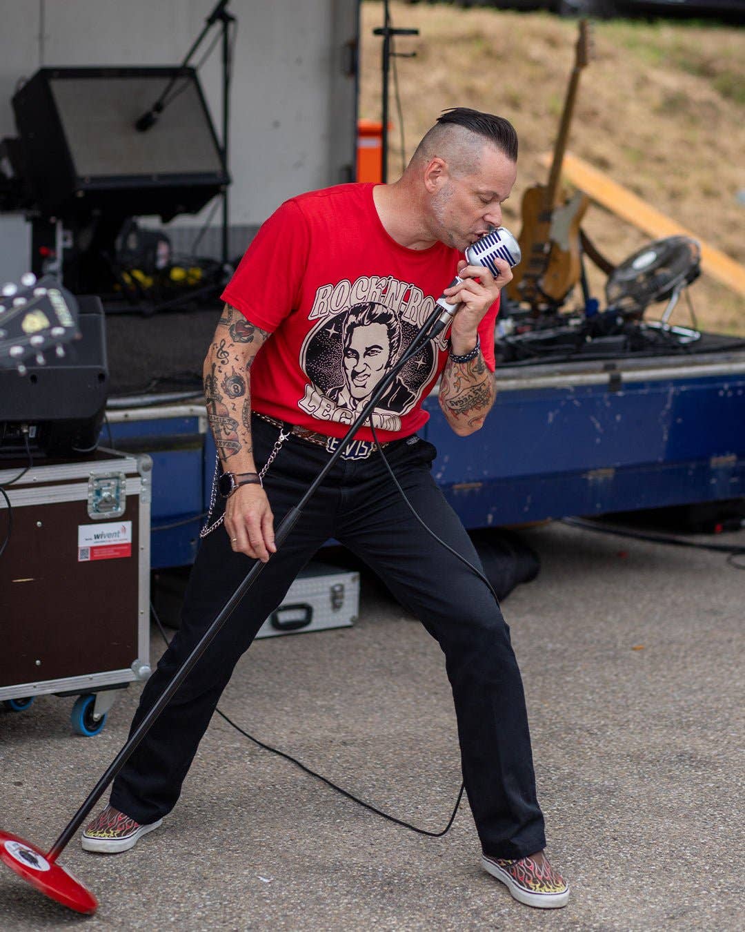 KING KEROSIN - Wholesale Screen Printed T-Shirt - Unisex - Rock 'n' Roll Legend Tee9