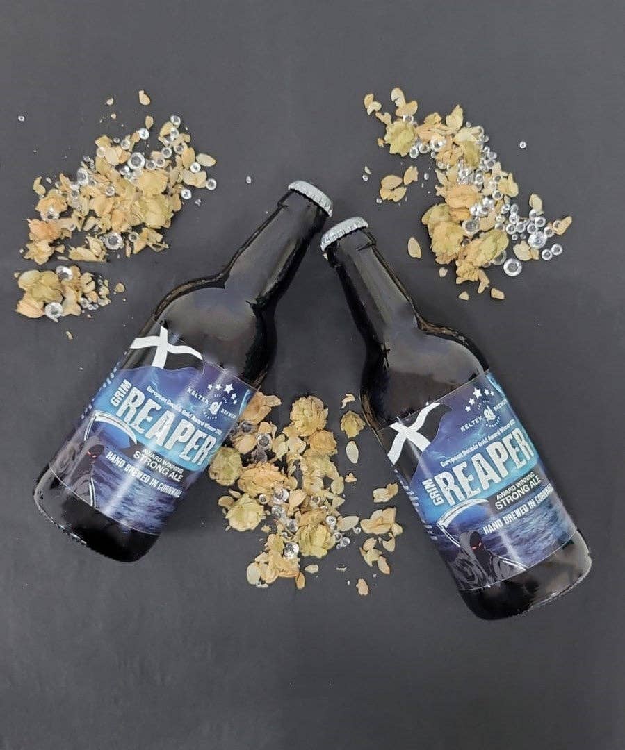 Keltek Cornish Brewery Ltd – wholesale Beer – Grim Reaper 6.0% Strong Ale1