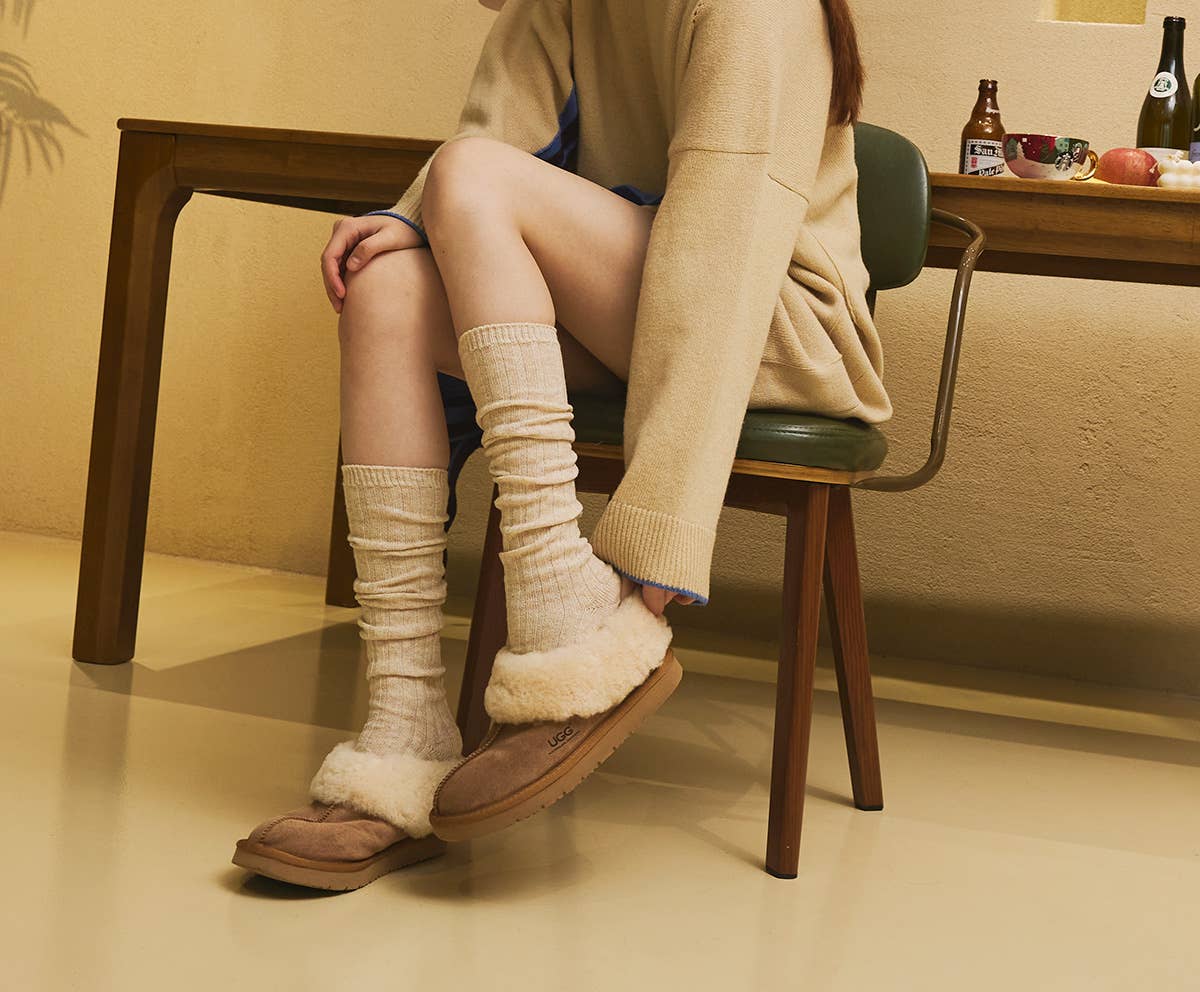 Comfortarians – Meias - Mulher por atacado – Meias Altas de Lã e Caxemira da Linha Premium6