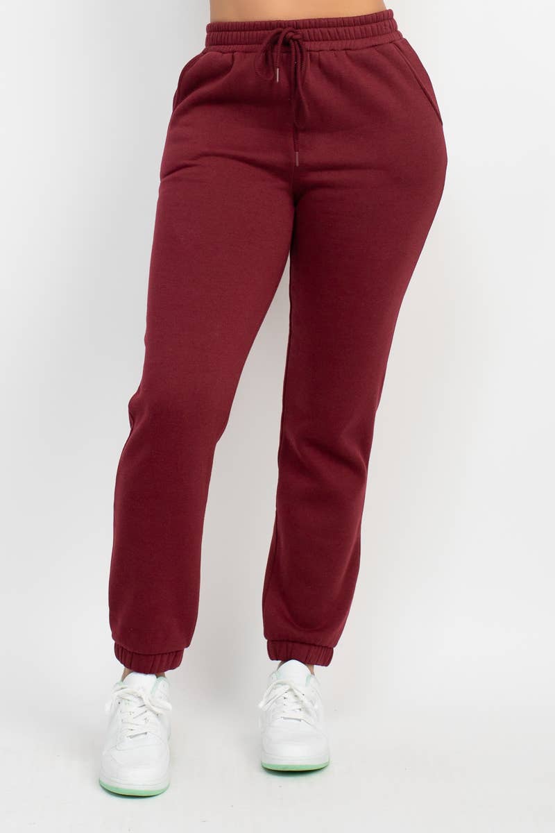 5besties inc - Wholesale Athletic Sweatpants/Joggers - Women's - DRAWSTRING JOGGER PANTS1