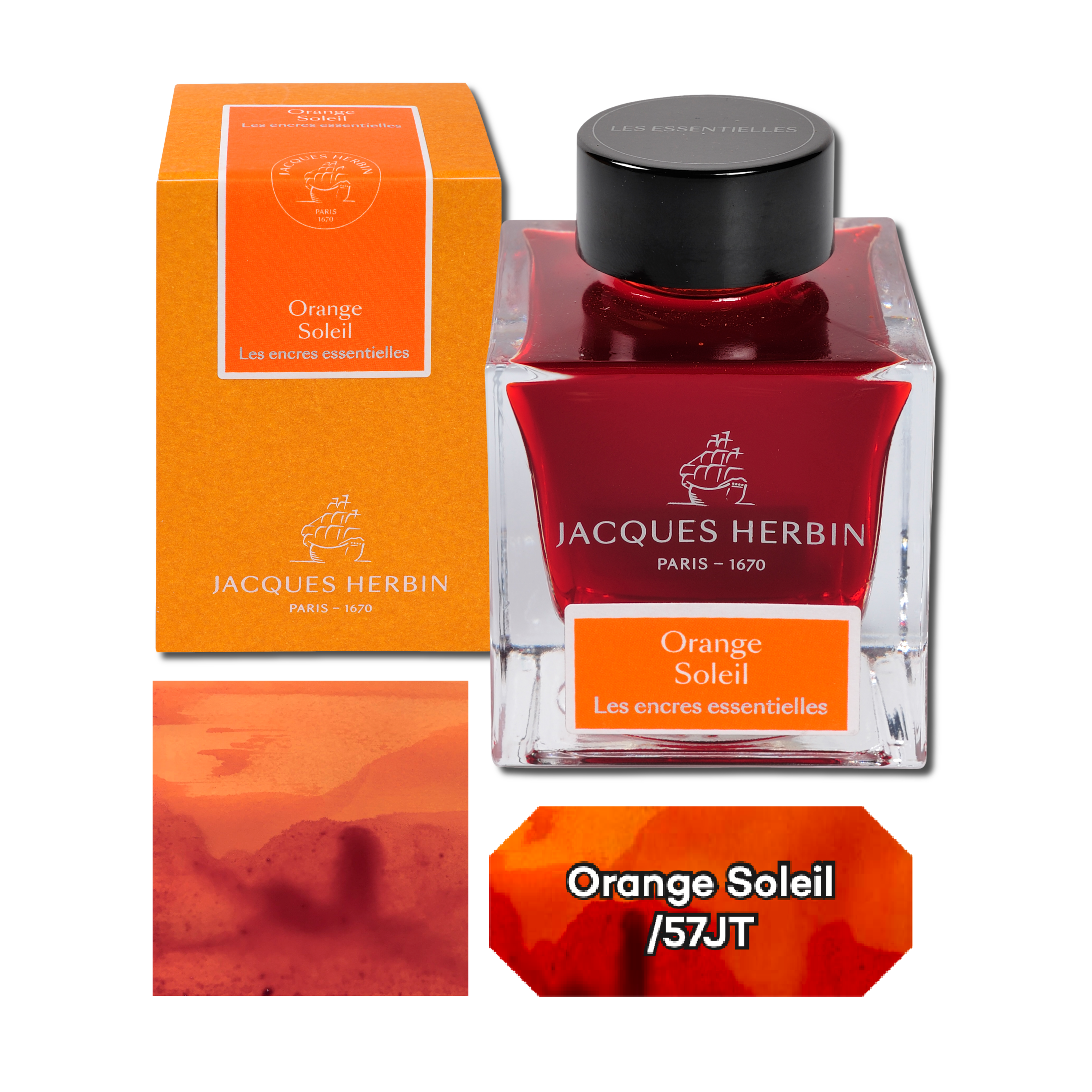 Exaclair - Wholesale Ink Pad - Jacques Herbin Essentials Ink - 50ml9