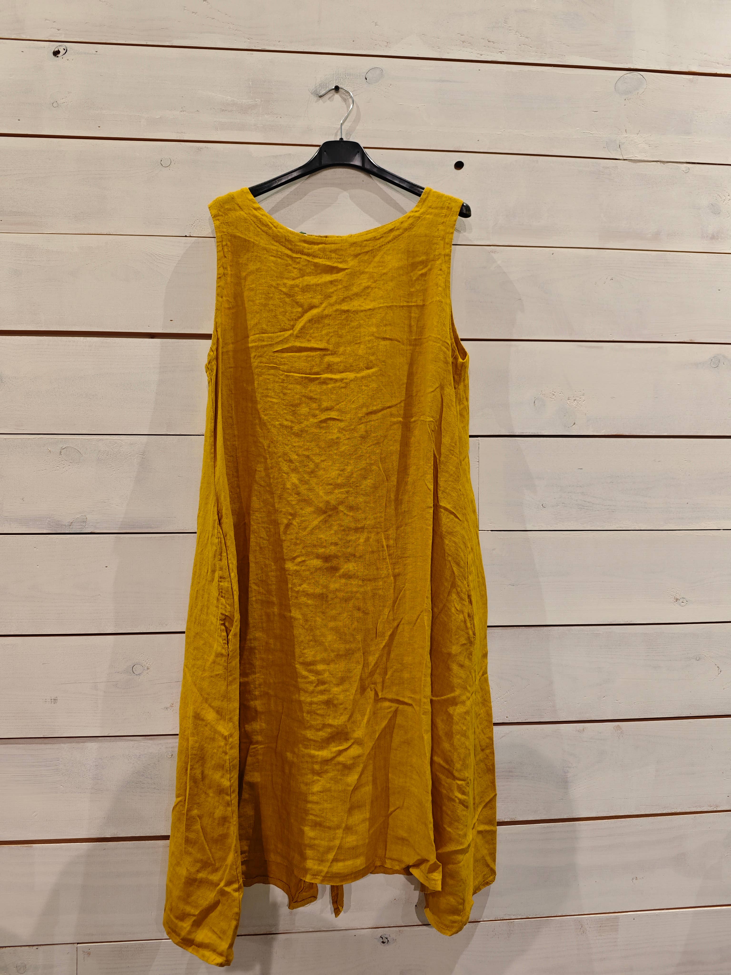 Linos y Textiles – wholesale Dress – Women's – REF 29306 SHORT SLEEVE DRESS SISA LINEN 100%6