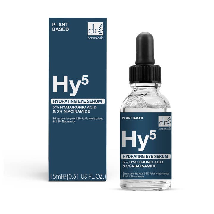 Hydrating Eye Serum with 5% Hyaluronic acid & 5% Niacinamide 15ml for wholesale by Dr. Botancials | Anti-Ageing Vegan Skincare