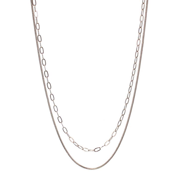 Kole Design - Wholesale Link & Chain Necklace - 26-N779