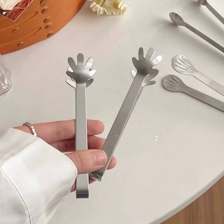 Otterware - Wholesale Kitchen Tong - Novelty Mini Snack Tongs (Stainless Steel, 3 Styles)9