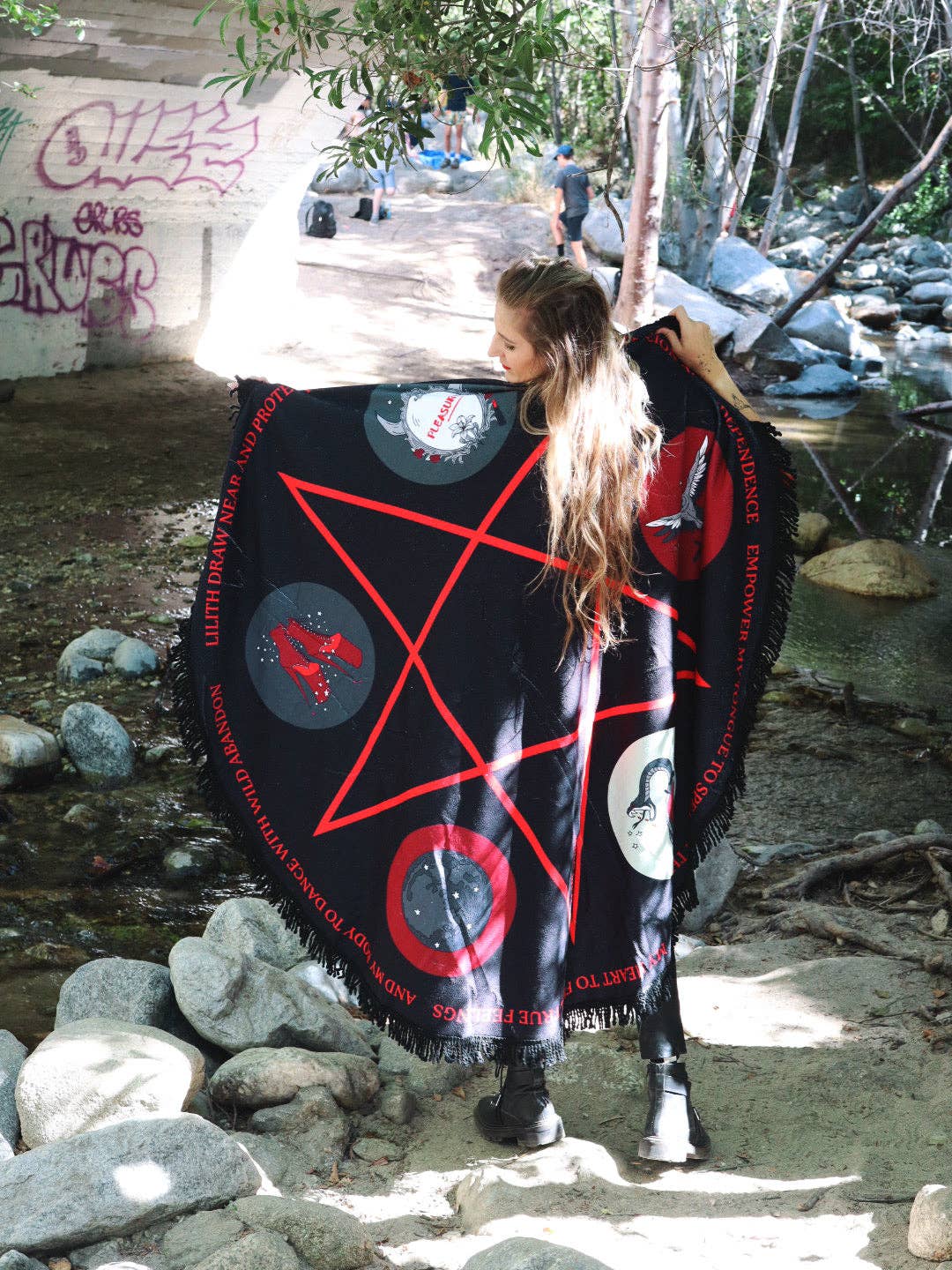 Lady Moon Co.® - Wholesale Beach Towel - The Traveling Spell Space: Lilith5