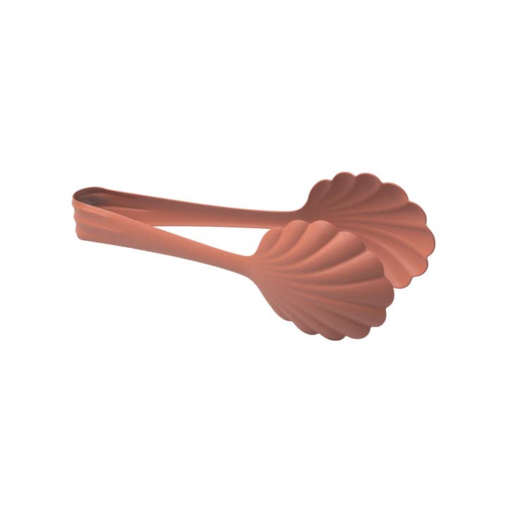 Clémentine Boutique - Wholesale Kitchen Tong - Color Scalloped Bakery Tongs in Stainless Steel