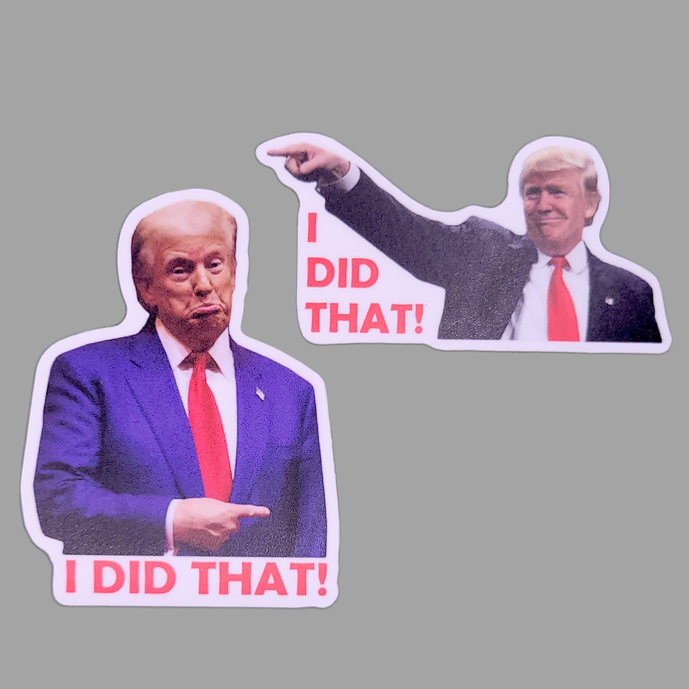 beve! - Wholesale Phone & Laptop Stickers - Trump "I Did That" Sticker for Price Increases, 3"2