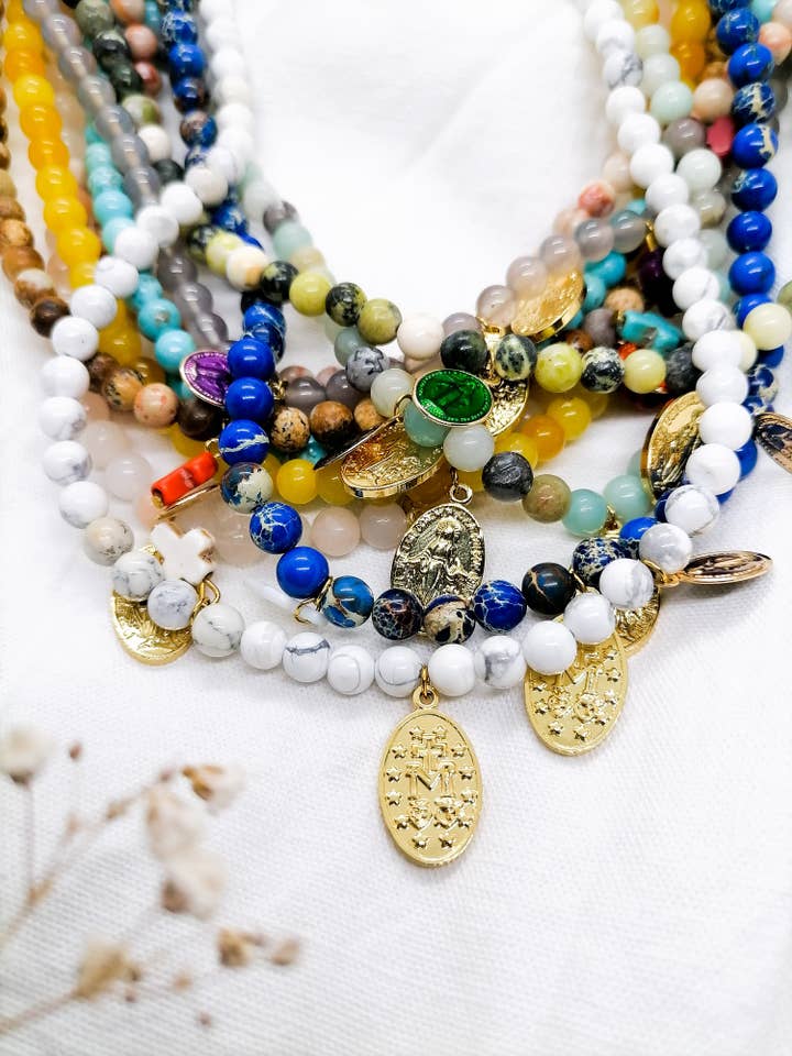 Halskettingen van Madone Pierres voor wholesale door Joqle