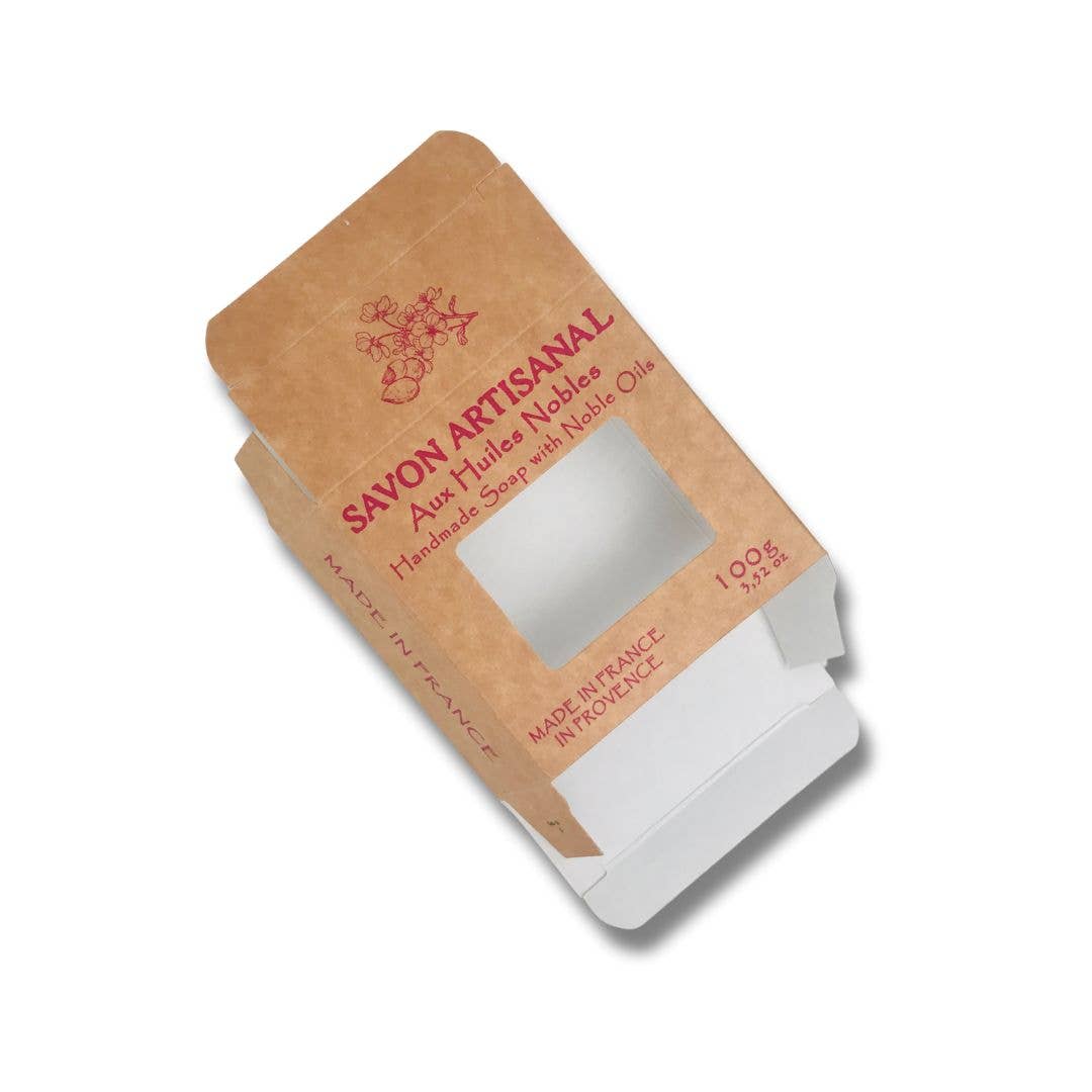 MAITRE SAVONITTO - Wholesale Ribbon - Gift Wrapping - PROMO 📣 Cardboard case ARTISANAL SOAP for square soap 100g