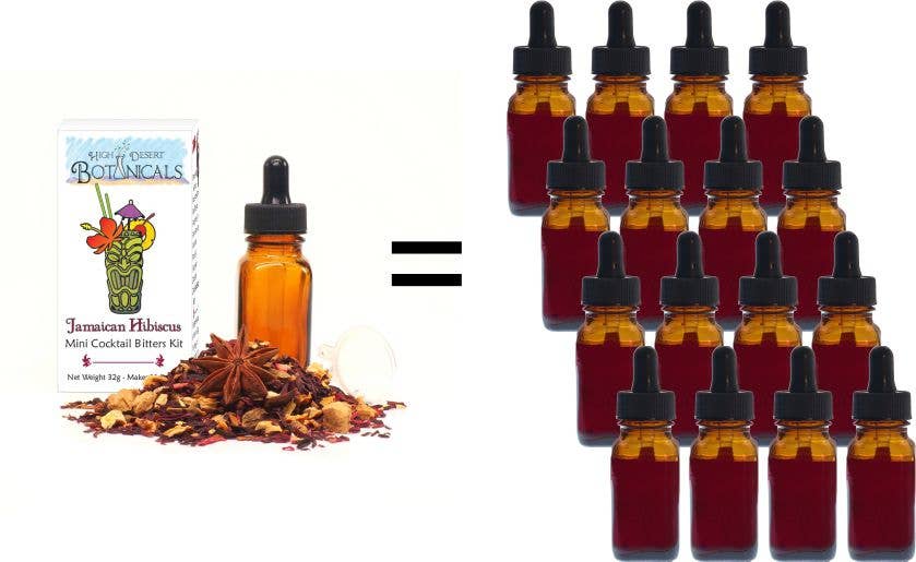 High Desert Botanicals - Wholesale DIY Drink Kit - Smoky Barbecue - Bitters Kit4