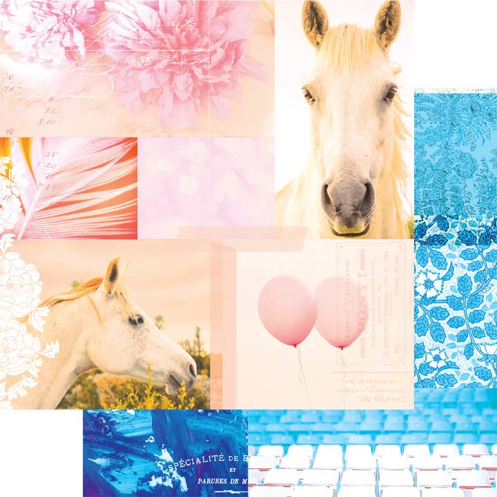 Everly Lane - Paper - Peonies & Ponies for wholesale by Fancy Pants Designs