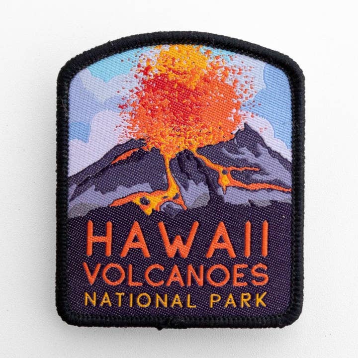 Hawaii Volcanoes National Park Patch for wholesale by Squatchy