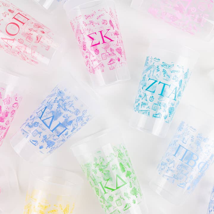 Swag - Wholesale Drinking Glass/Cup - Greek Cups