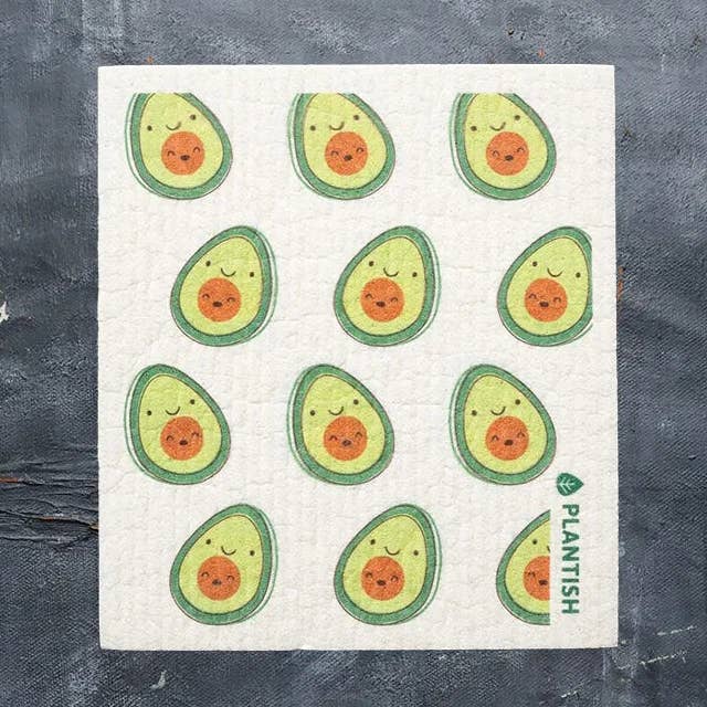 Avocado - Swedish Sponge Cloth for wholesale by Plantish
