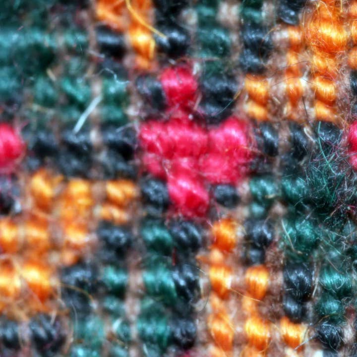 Organic Boutique Barcelona - Wholesale Area rug - Bordeaux Bukhara Design Oriental Carpet “Teke” 2.46 m²6