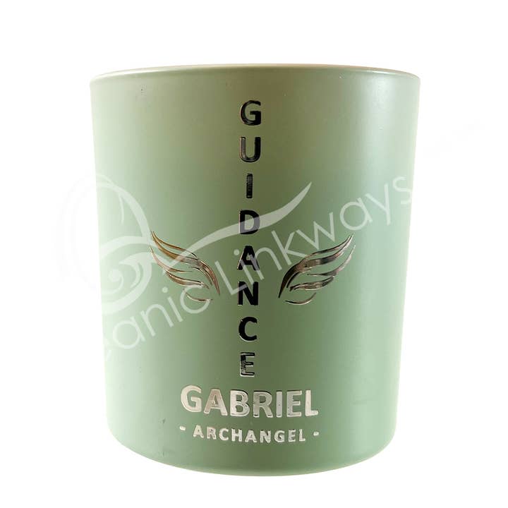 Oceanic Linkways Inc - Wholesale Jar/Filled Candle - CANDLE - ARCHANGEL GABRIEL BERGAMOT/GUIDANCE 2.75"DIA X 3"H1