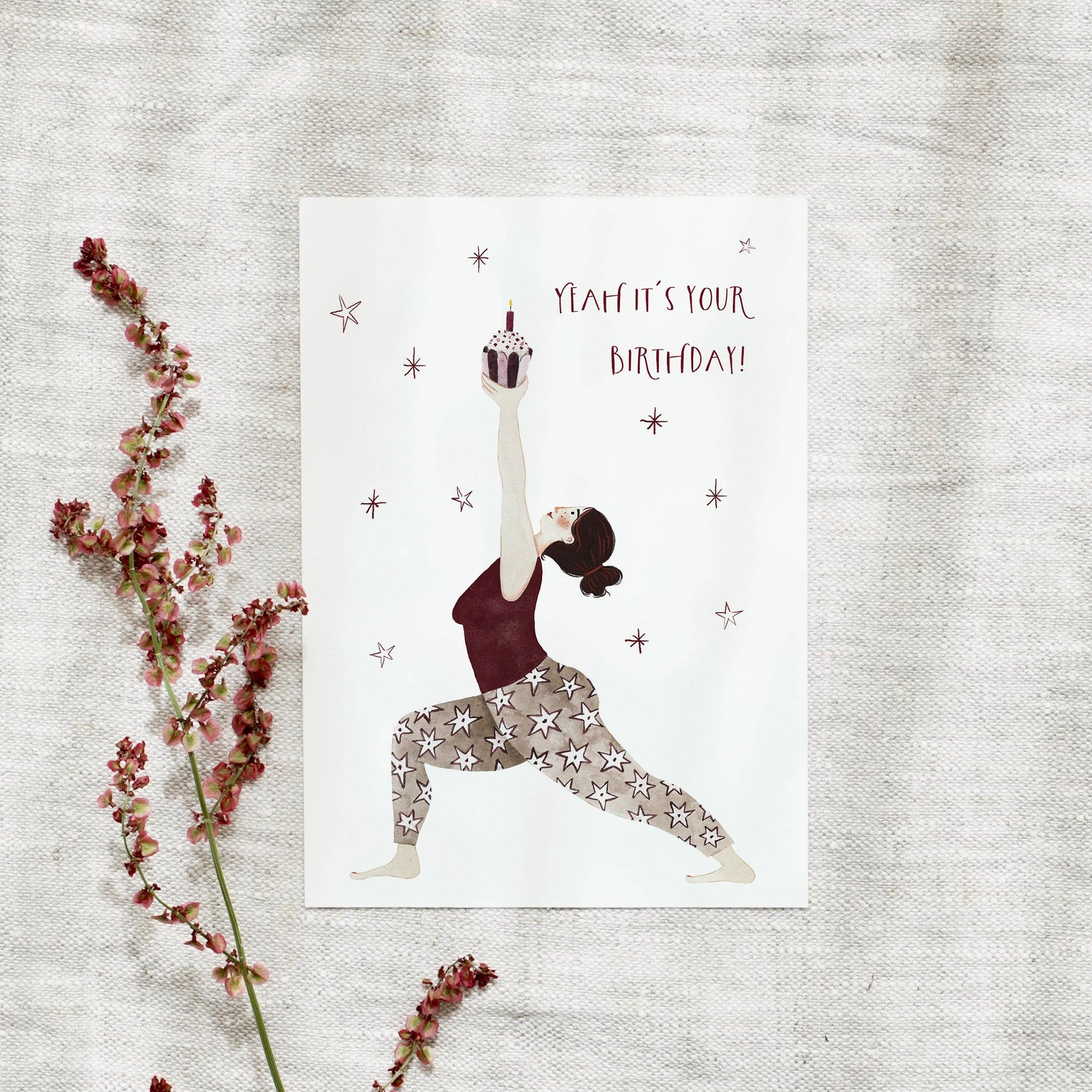 Leo La Douce GmbH - Wholesale Postcard - Postcard · Birthday | Yoga4