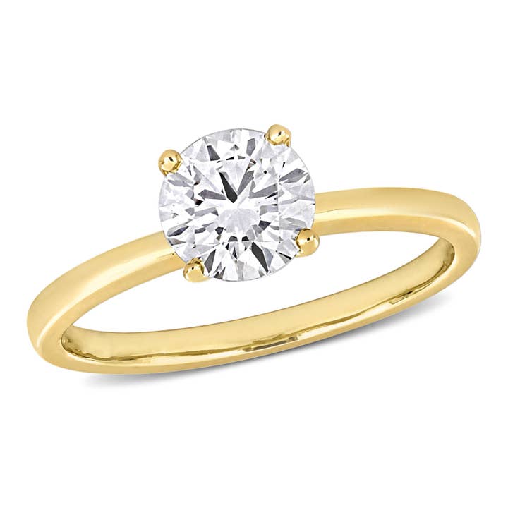 Bague de fiançailles solitaire (1 ct. T.W.) pour la vente par Created Forever