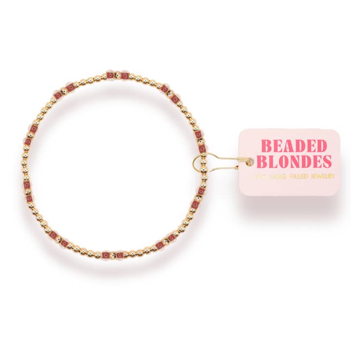 Light Brown Hazel Bracelet for wholesale by Beaded Blondes