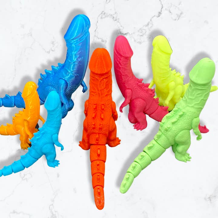 Dick Zilla Flexi Tail Fidget for wholesale by NumanPrints