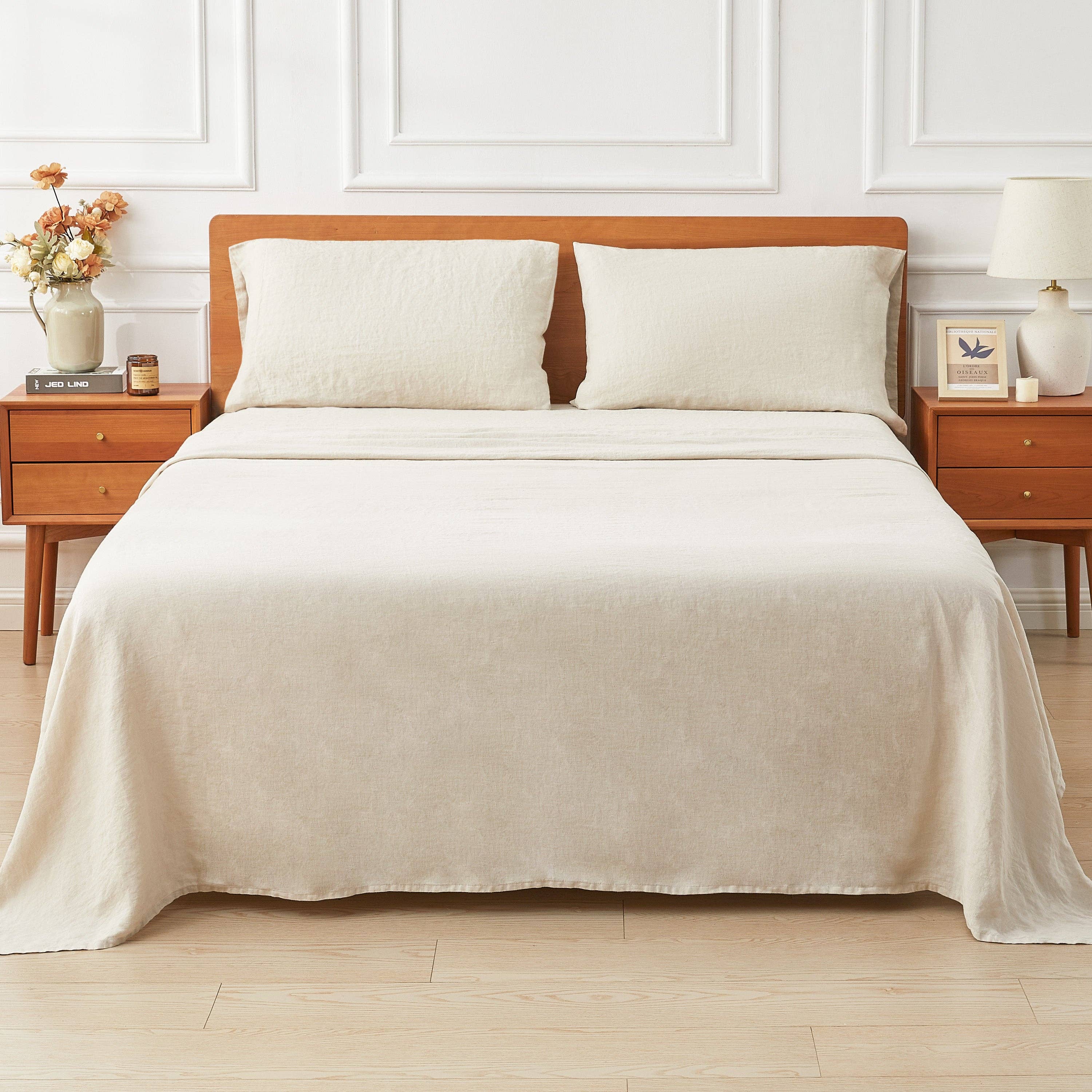 Mélange Home - Wholesale Sheet Set - 100% Linen Sheet Set9