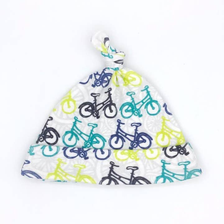 Whimsical Wheelies - Cappello per neonato, in cotone biologico per la vendita all'ingrosso da parte di Sunny Day Designs
