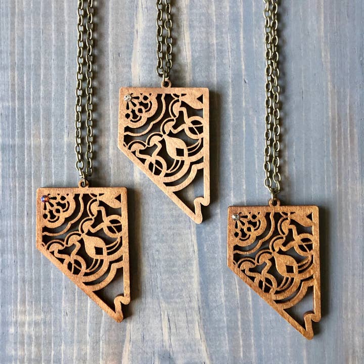 Home Sweet Home Necklace for wholesale by O.S.O. Design Lab