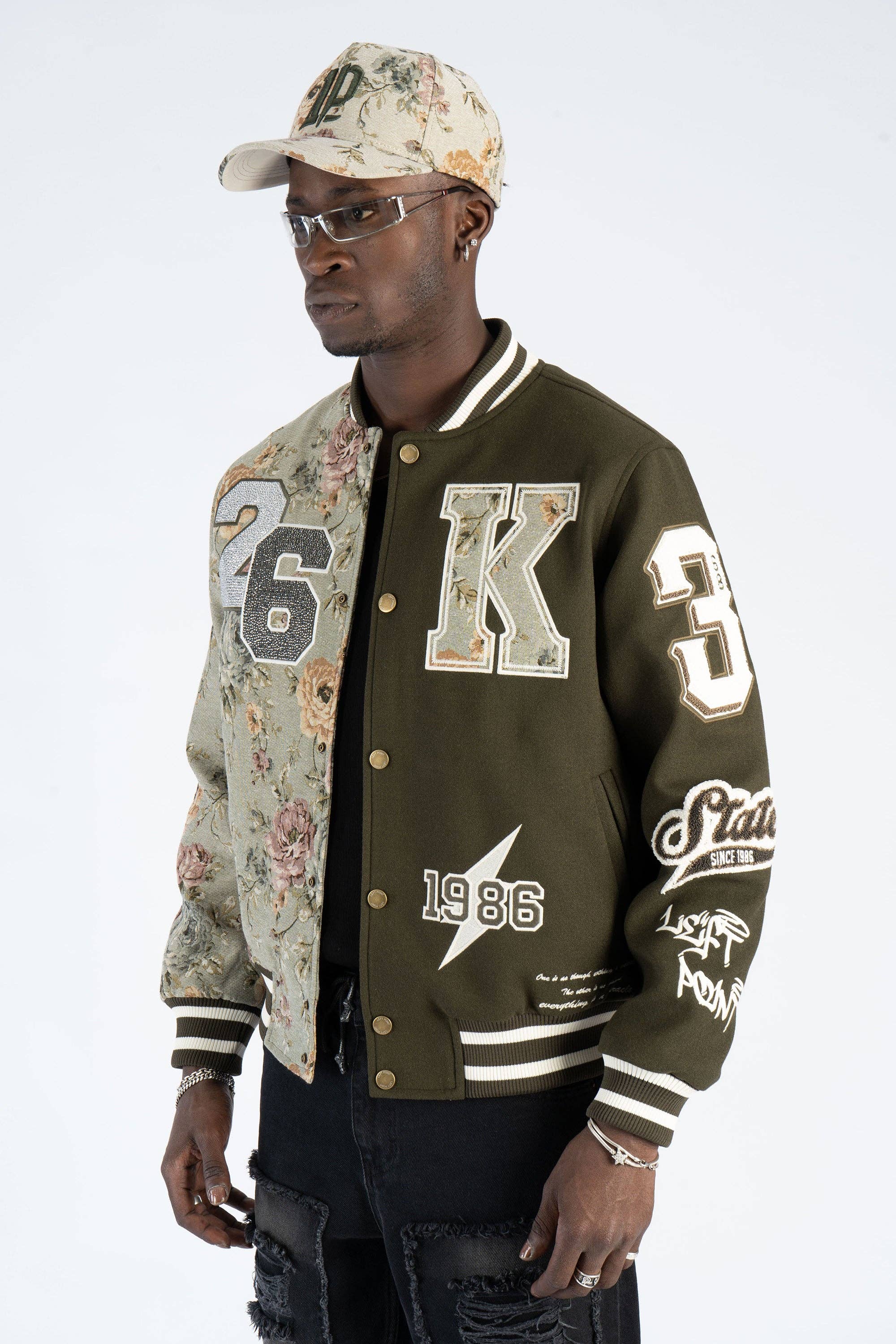 LEFT POINT – wholesale College/Baseball Jacket - Men’s – COLLEGE JACKETS K8