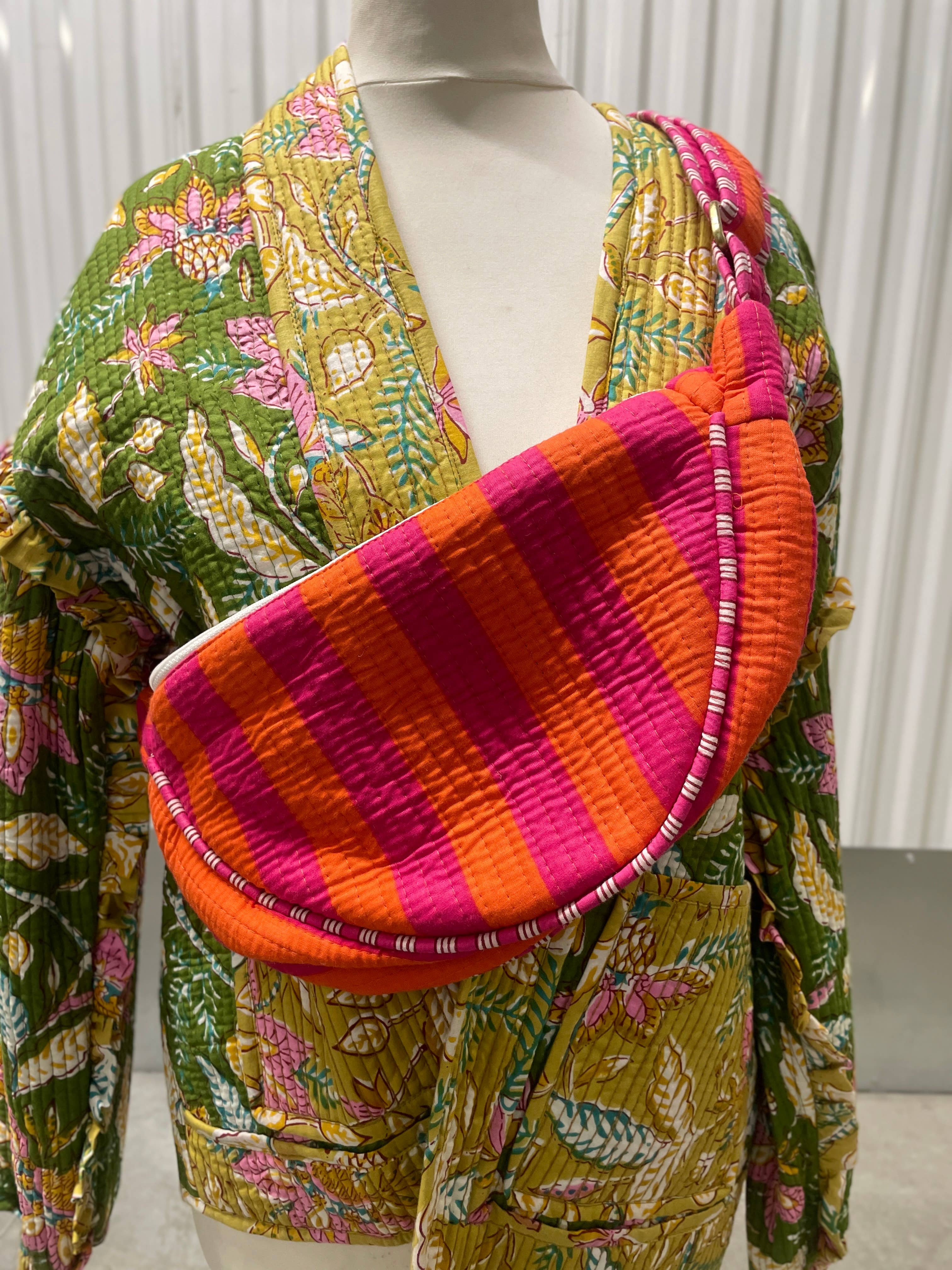 Funky Yak Ltd – wholesale Crossbody bag – Women's – 100% Cotton Kantha Quilted Shoulder Bag/Cross Body Bag12