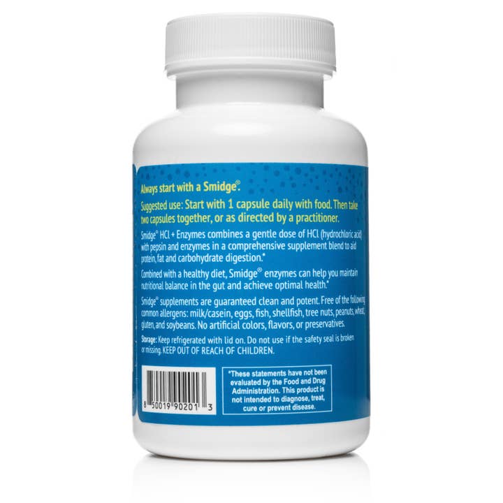 Smidge - Wholesale Oral Supplement/Vitamin - HCl + Enzymes