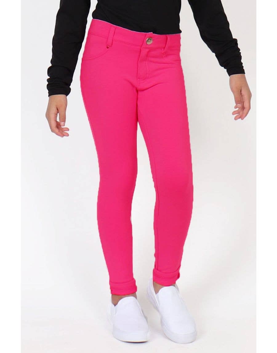 Cutie Patootie Clothing - Wholesale Broek - Kinderen - GCP-8642A Moleton Skinny Super Stretch broek voor meisjes  6