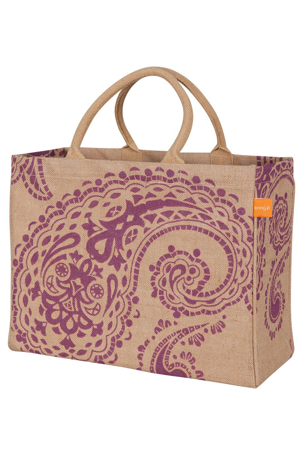 KAF Home - Wholesale Grocery/Shopping Bag - KAF Home Jute Market Tote Bag - Durable and Oversized4