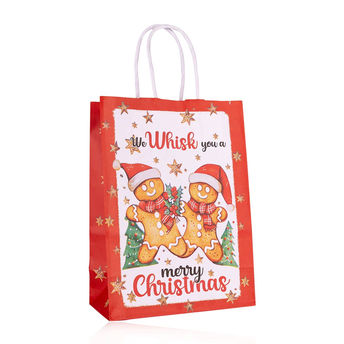 Accentra - Wholesale Gift Bag - Paper gift bag GINGERBREAD XS1