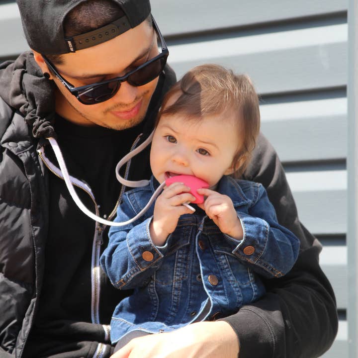 Hoodie Chew Chew - Wholesale Teether (Not Clip-On) - Baby - Father's Day Gift / Sensory & Fidget Toy / Teether (Cloud)5