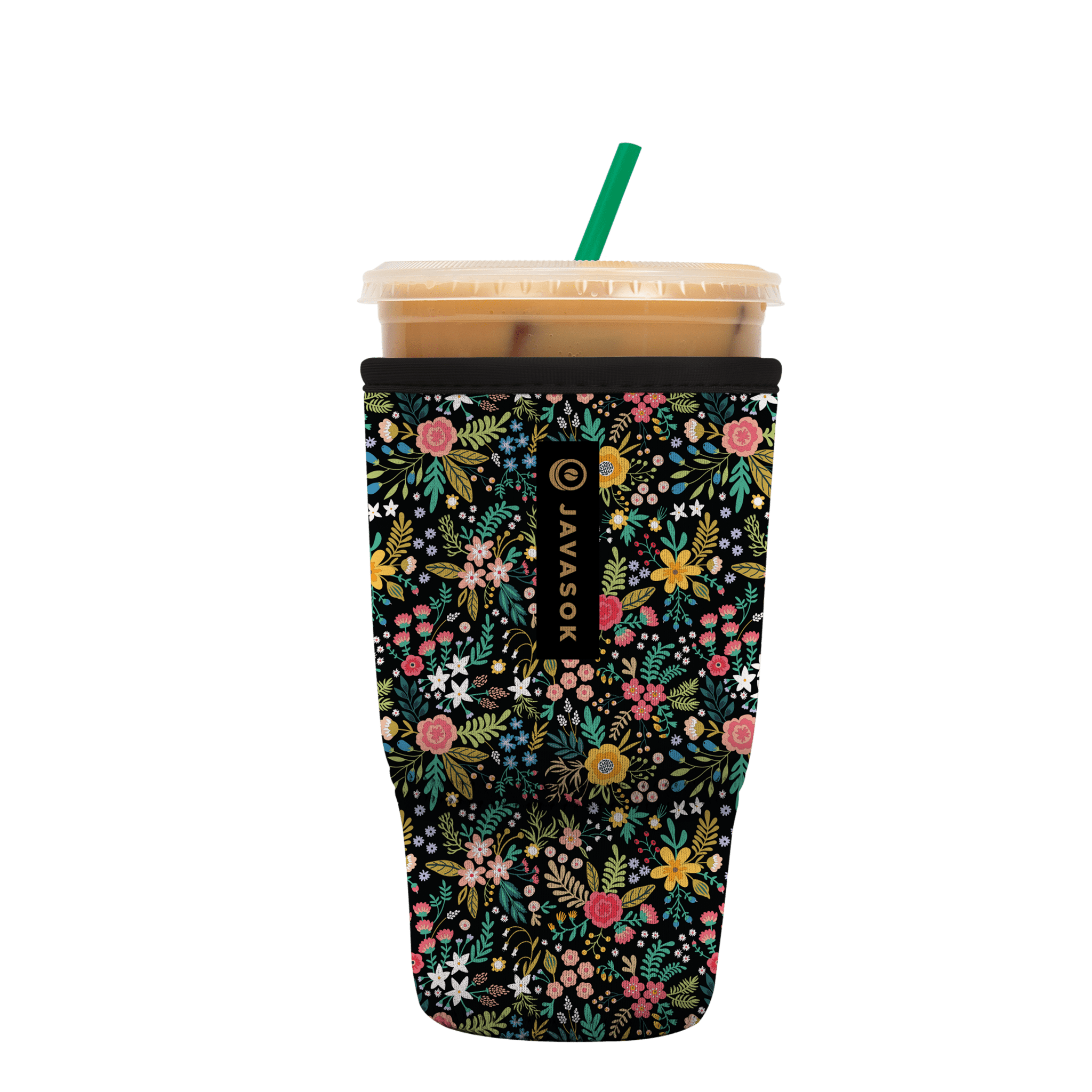 Sok-It Wholesale - Vente Manche thermique - JavaSok - Pique-nique au jardin anglais noir1