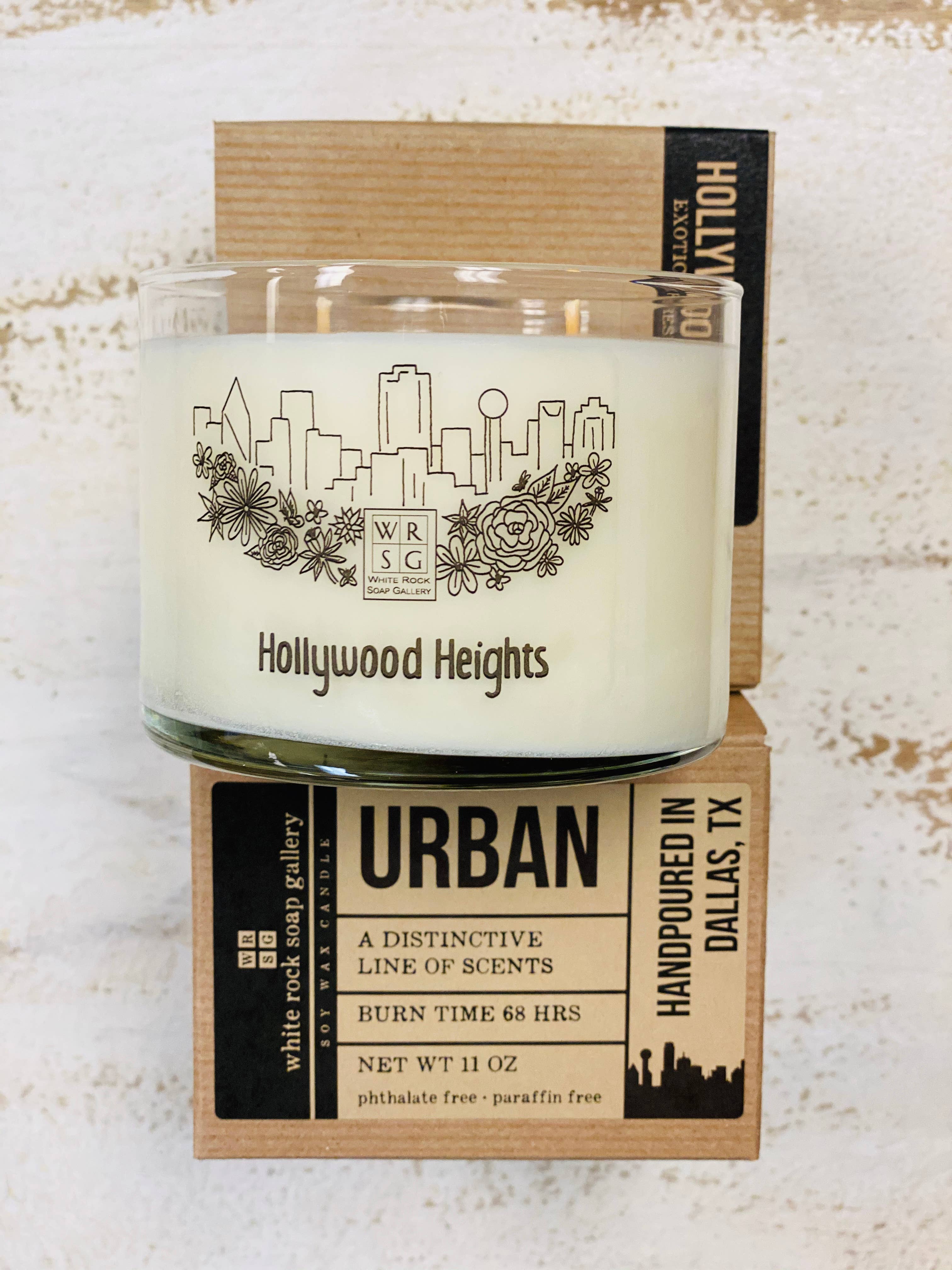 White Rock Soap Gallery - Wholesale Jar/Filled Candle - Soy Wax Candle Urban Collection13