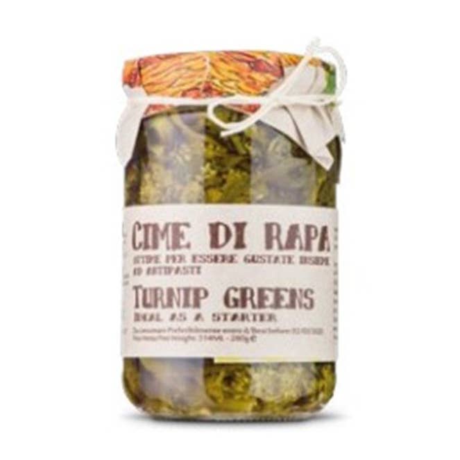 Calabria da Gustare – wholesale Pickled vegetables – Turnip greens in extra virgin olive oil Gr 2800