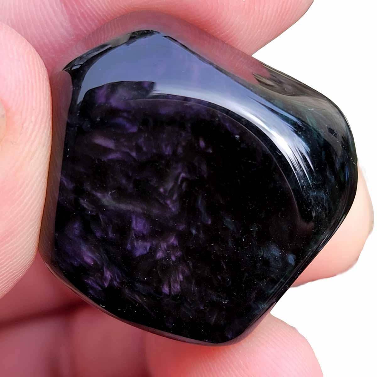 Lapidary Central – wholesale Spiritual stone/crystal – Velvet Obsidian Tumbled Polished Pocket Stones!4