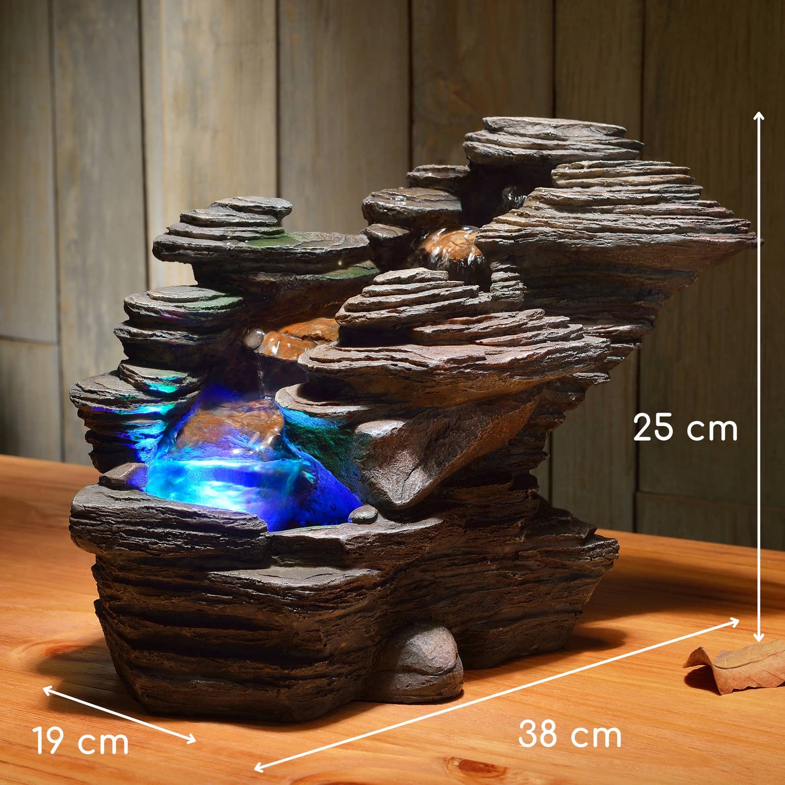 Zen'Arôme - Wholesale Ornament - River Style Natural Rock Effect Decorative Fountain3