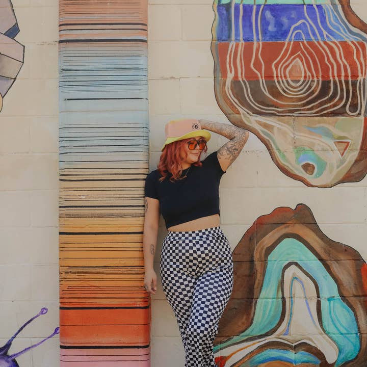 The Peach Fuzz - Wholesale Vissershoedje - Dames - Gewoon een bi-kleurige emmerhoed krijgen7