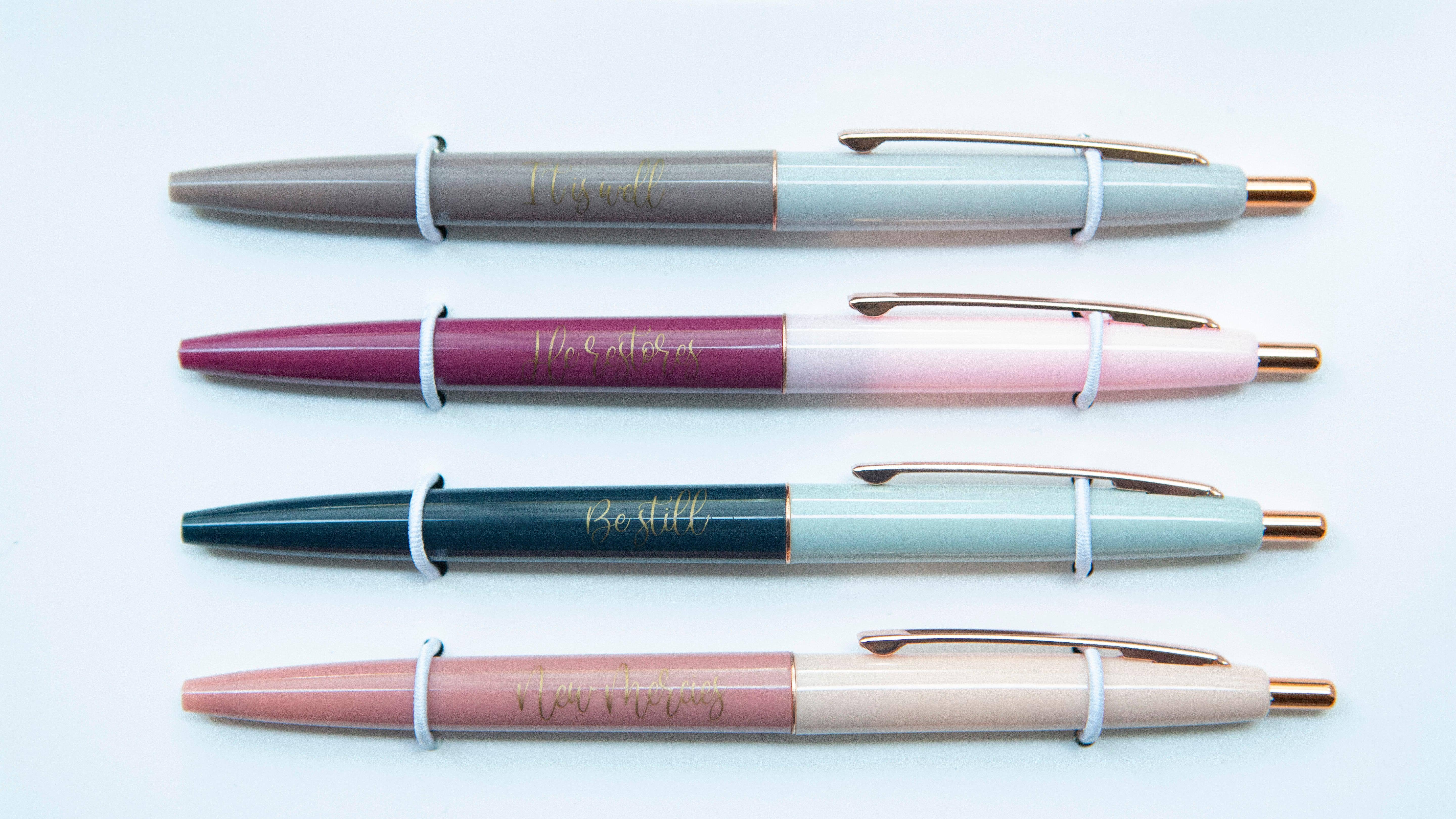 Chosen & Cherished - Wholesale Pen - Christian Pen Set | Be Still Pen | Church Pens2