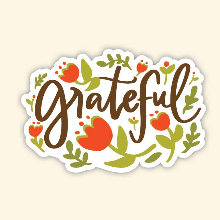 'Grateful' Sticker for wholesale by Studio G
