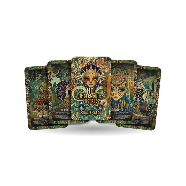 Hel Underworld's Mistress Oracle Deck: Depths & Mysteries for wholesale by IBIZA TAROT
