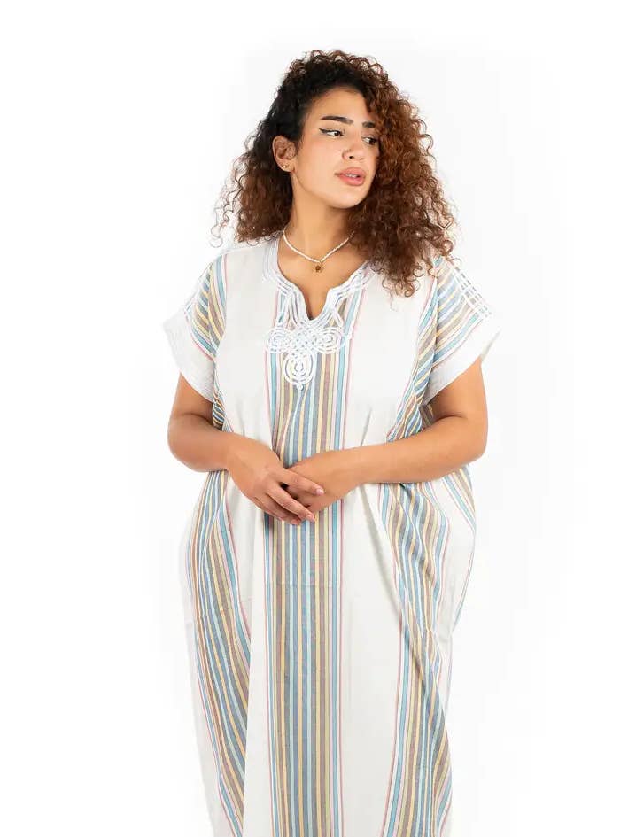 HandmadeBestSeller - Wholesale Kaftan - Women's - Kaftan Dress Moroccan Caftan-Beach Cover Up1