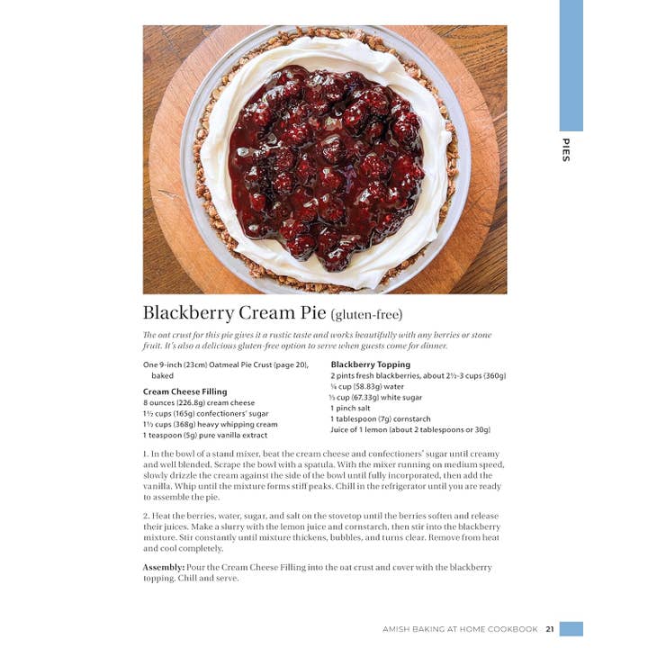 Fox Chapel Publishing - Wholesale Baking & Dessert Book - Amish Baking at Home Cookbook - Recipes From My Heritage4