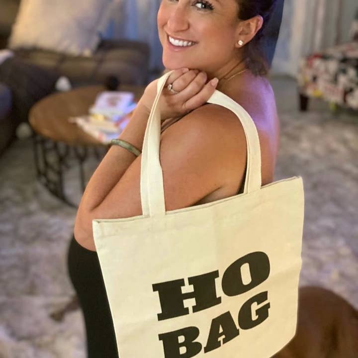 Crimson and Clover Studio - Wholesale Tote Bag - Women's - Ho Bag Funny Tote Bag1