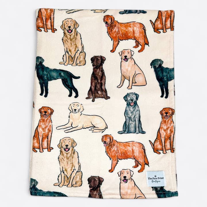 The Labrador / Retriever Dog Towel and other Purchase Wholesale pet towel. Free Returns & Net 60 Terms on Faire trending on Faire.