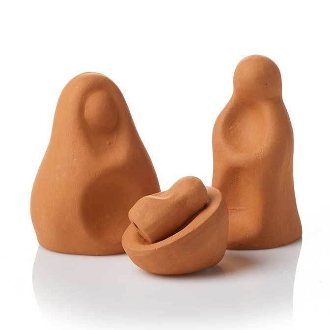 Matoko Terracotta Nativity for wholesale by SERRV International